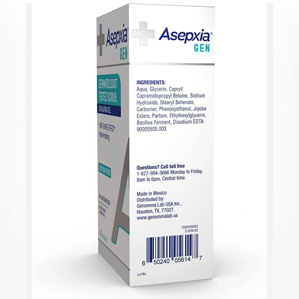NEW ASEPXIA EXFOLIATING GEL ANTI SHINE EFFECTS